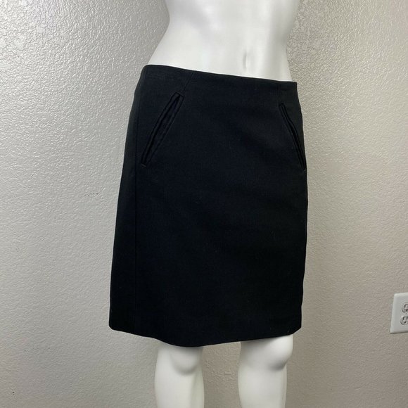 ANN TAYLOR Loft Women's Skirt Pencil Pockets Caree - Picture 1 of 5